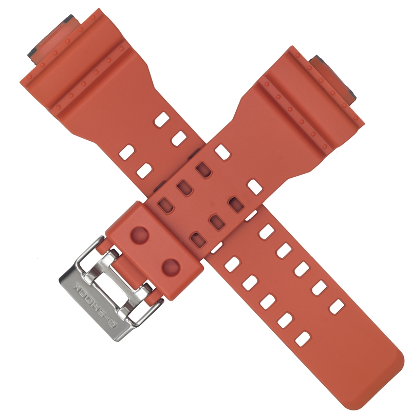 Casio watch strap for orange/black GA-100L-4A 10527468