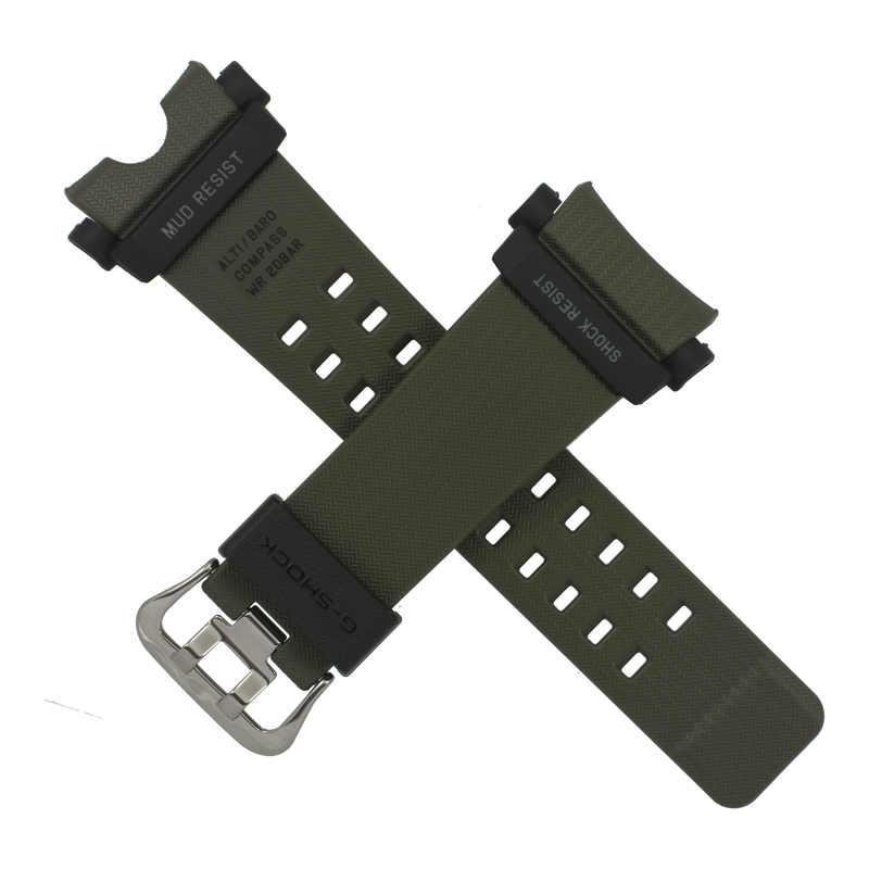 Casio watch strap for dark green GG-B100-1A3 10595228