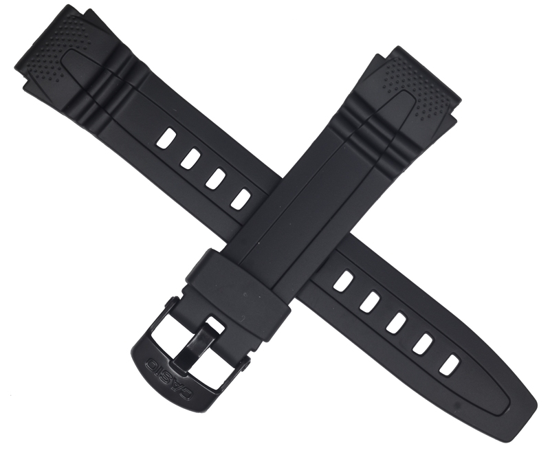 Casio watch strap for black HDD-600-1AV 10162532