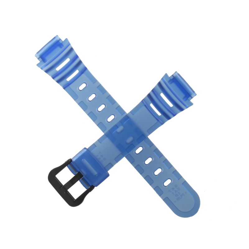 Casio watch strap for translucent blue LWS-1100H-2AV 10592725