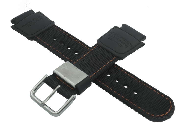 Casio watch strap for black/orange textile SGW-1000B-4A 10500702