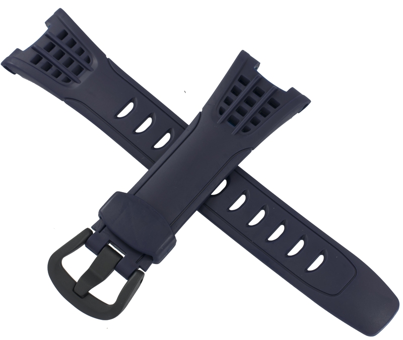 Casio watch strap for dark blue SGW-200-2B 10314274