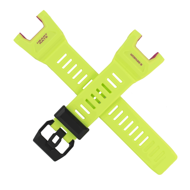 Casio watch strap for lime green GBD-H2000-1A9 10649549