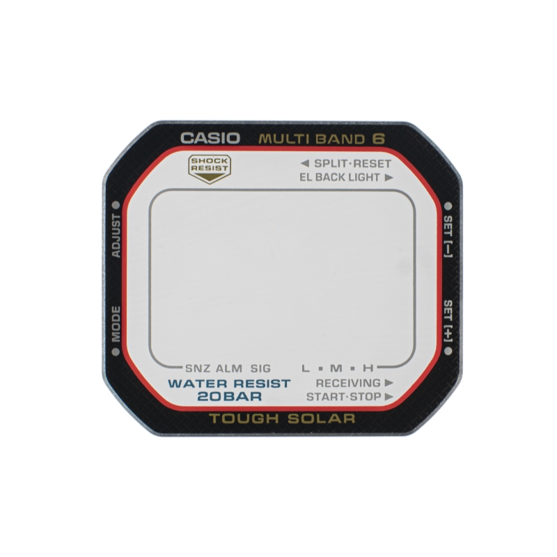 Glass/cristal for Casio GW-M5610-1 10420683