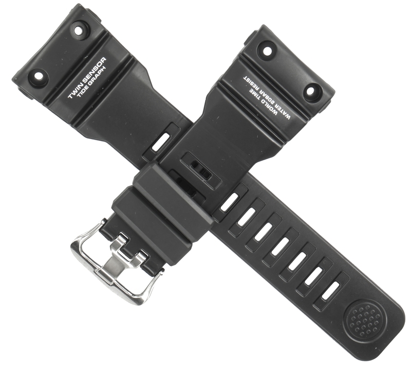 Casio watch strap for black GN-1000-1A 10627083