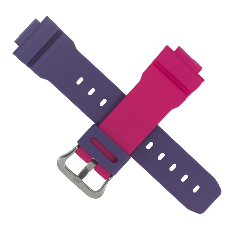 Casio watch strap for purple/pink DW-5600THB-7 10599088