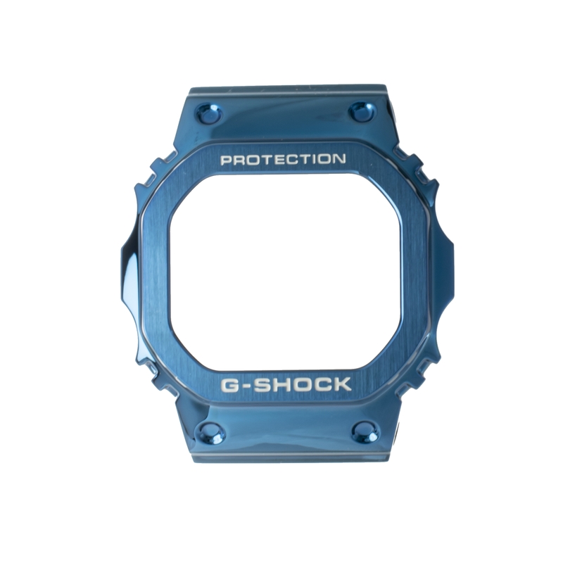 Blue metal bezel for Casio GMW-B5000G-2 10589479