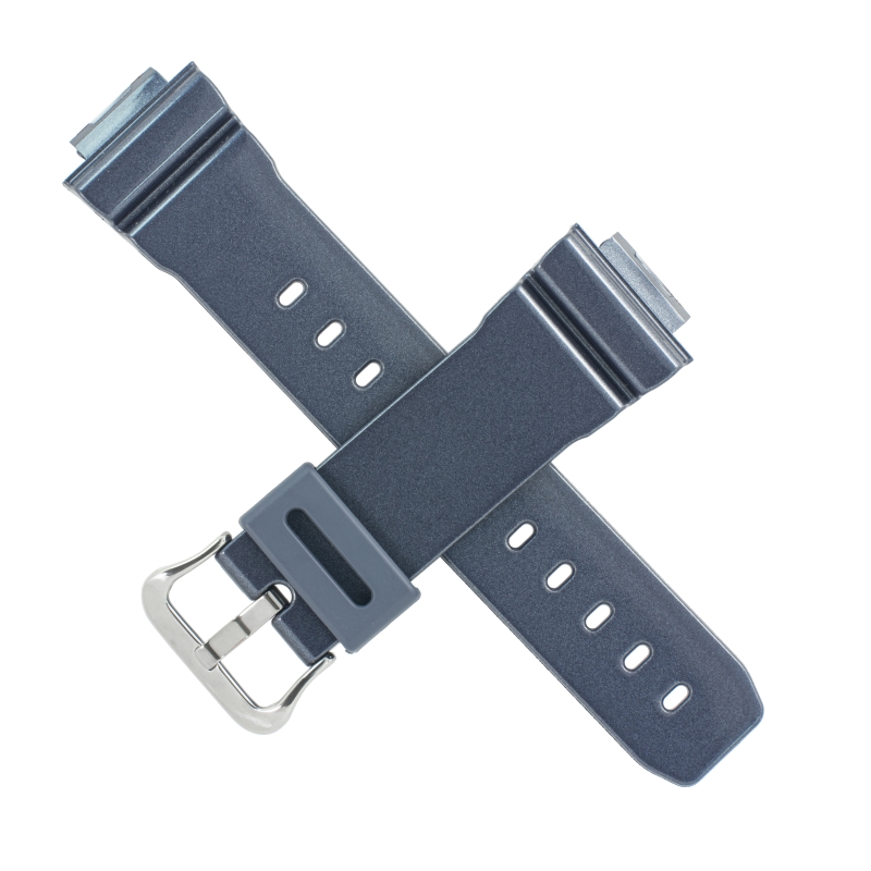 Casio watch strap for blue pearl DW-6900MF-2 10427909
