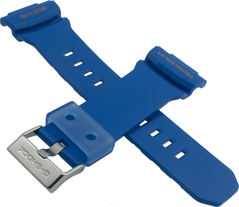 Casio watch strap for blue GWX-8900D-2 10468169