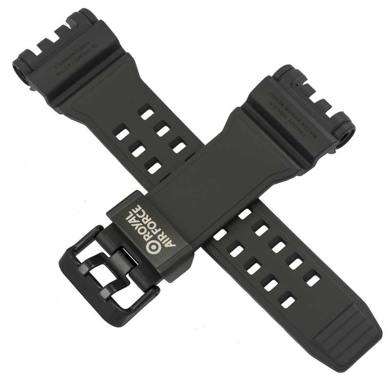 Casio watch strap for black/dark red GPW-1000RAF-1 10509507