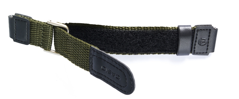 Casio watch strap for dark green textile AW-80V-3BV 10220461