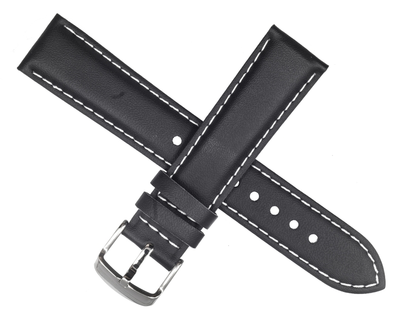 Casio watch strap for black leather EF-503L-1AV 10171179