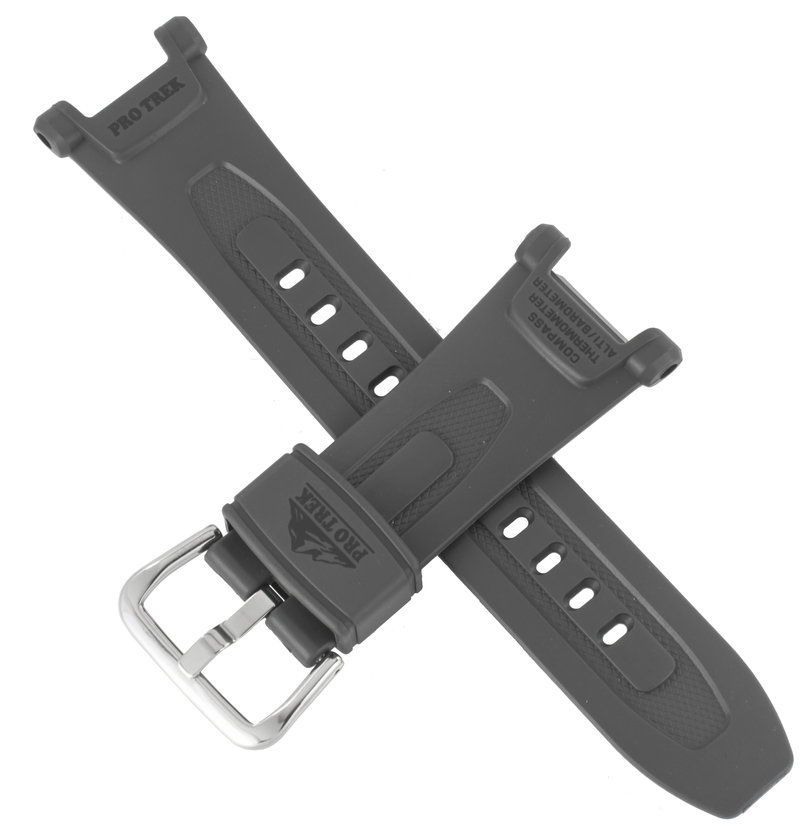 Casio watch strap for dark grey PRG-240-8 10375991