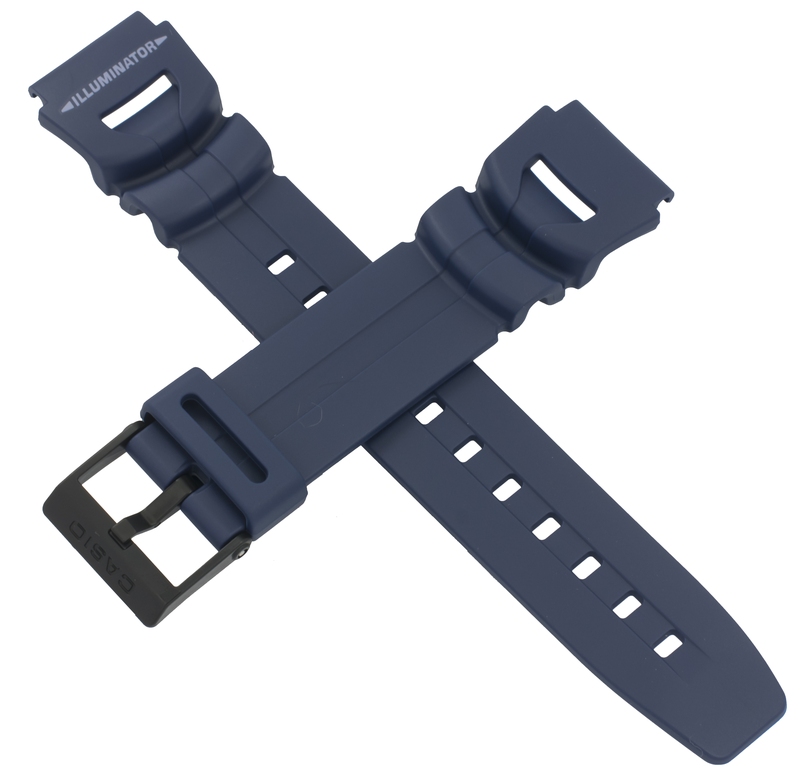 Casio watch strap for dark blue WS-300-2 10018048