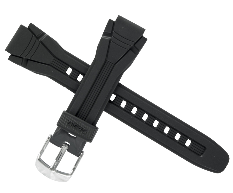 Casio watch strap for black AQF-102W-1BV 10254192