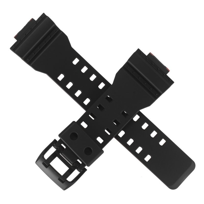 Casio watch strap for black/orange GA-100BR-1A 10577142