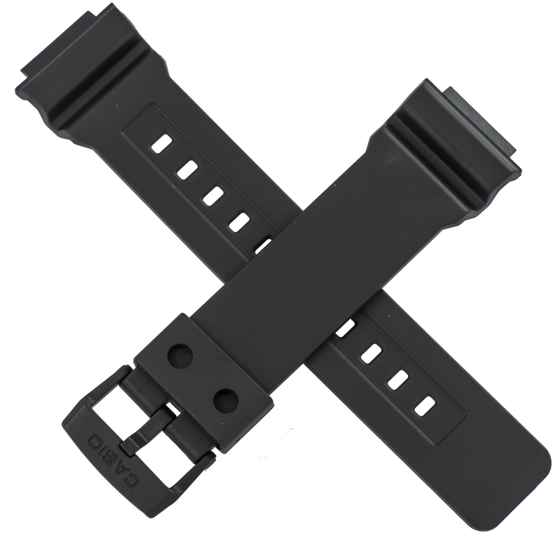 Casio watch strap for black AD-S800WH-2A2 10478121