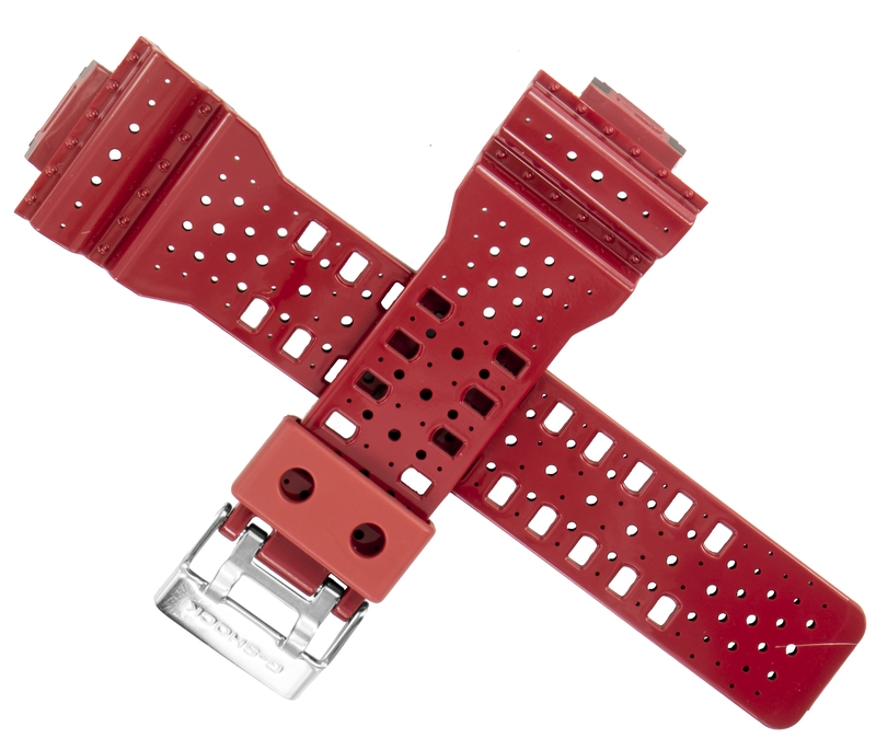 Casio watch strap for red/black GA-110LPA-4A 10529065