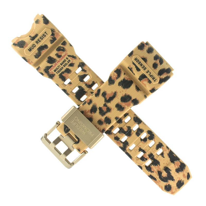 Yellow camouflage strap for Casio GWG-1000WLP-1A 10601114