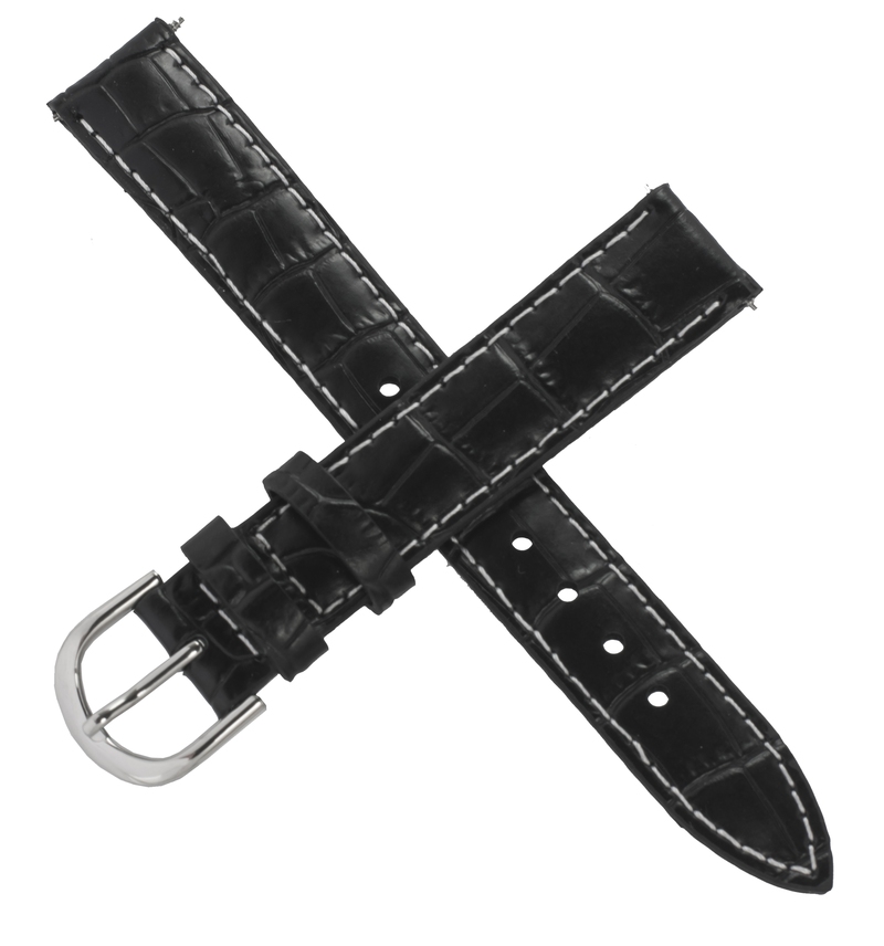 Casio watch strap for black leather LTP-1303L-1AV 10350444