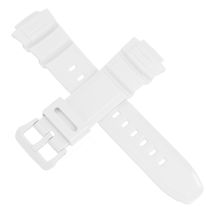 Casio watch strap for white W-S220C-7BV 10452422