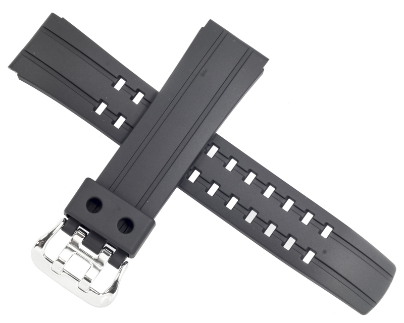 Casio watch strap for black WVQ-550E-1AV 10242631