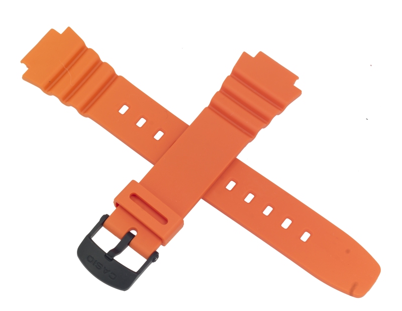 Casio watch strap for orange W-214H-4AV 10365956