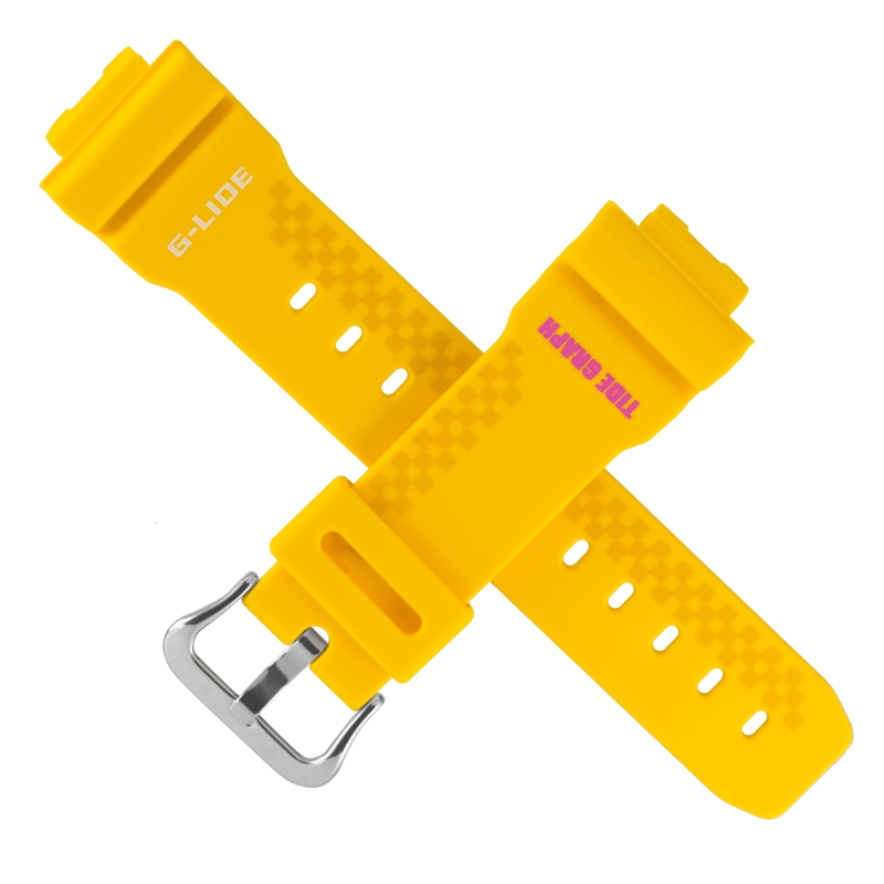 Yellow strap for Casio GLX-6900A-9 10389065