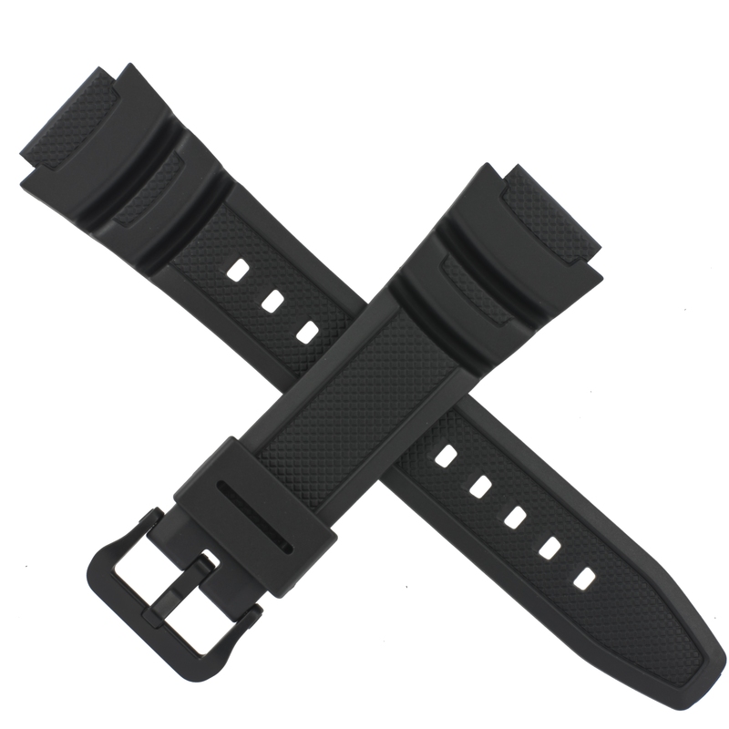 Casio watch strap for black W-218H-1AV 10569210