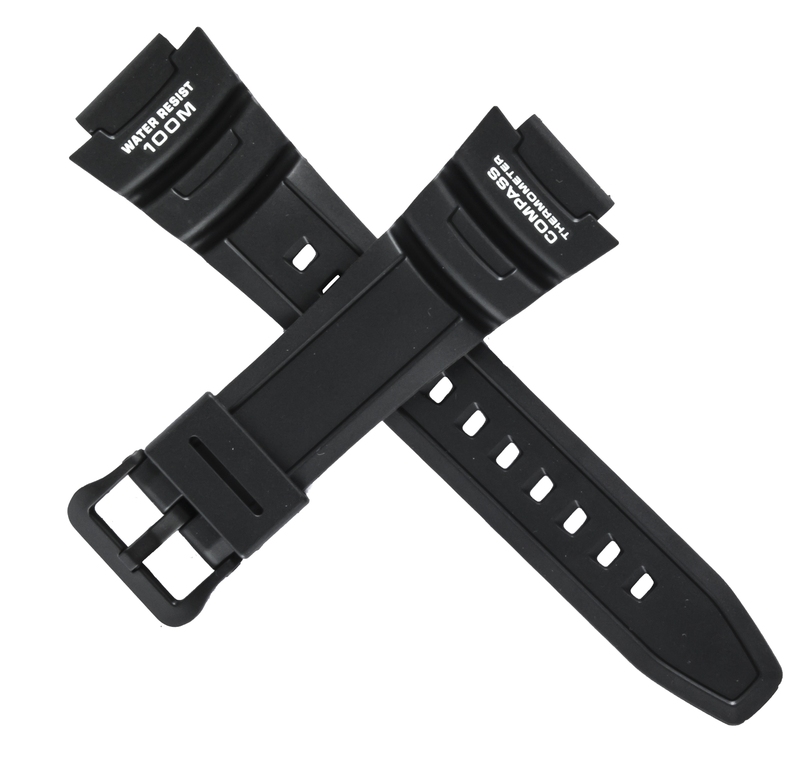 Casio watch strap for black SGW-500H-1BV 10431875