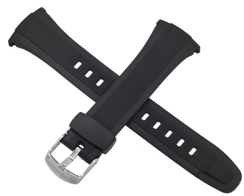 Casio watch strap for black WVA-M640-1A 10408444