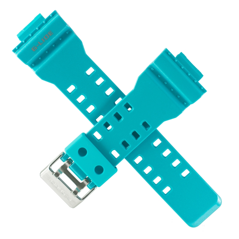 Bright blue strap for Casio GLS-8900-2 10457911