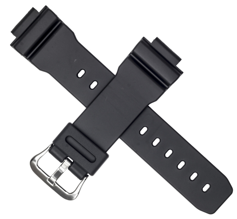 Casio watch strap for black DW-9052-1B 71606395