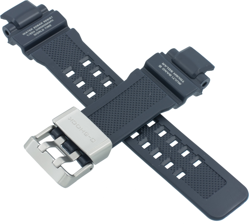 Casio watch strap for dark blue GW-A1100-2A 10482076