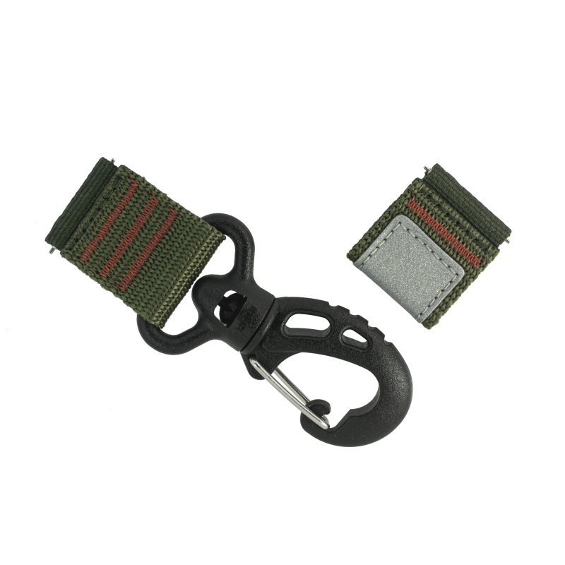 Casio watch strap for green textile PRW-60YAE-1A 10570955