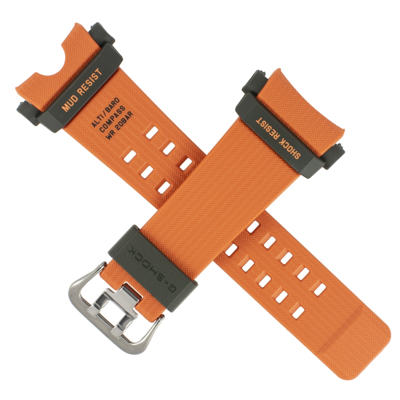 Casio watch strap for orange GG-B100-1A9 10595230