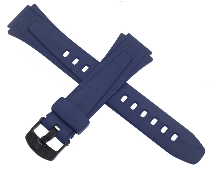 Casio watch strap for dark blue W-752-2AV 10179407