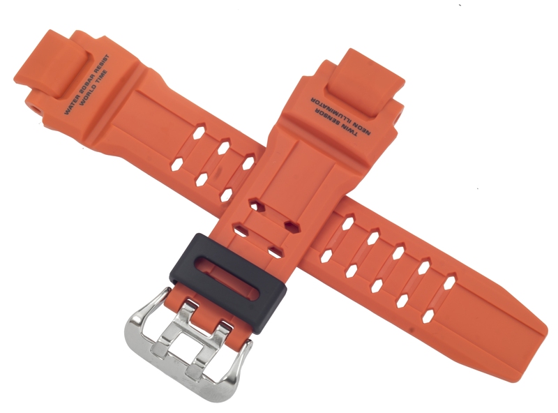 Casio watch strap for orange GA-1000-4A 10448982