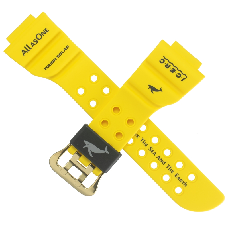 Yellow strap for Casio GW-8200K-9 10659582