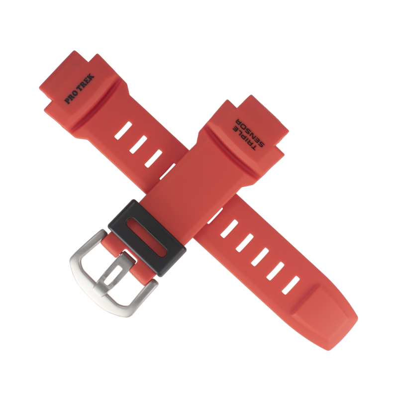 Casio watch strap for orange PRW-3500Y-4 10491497