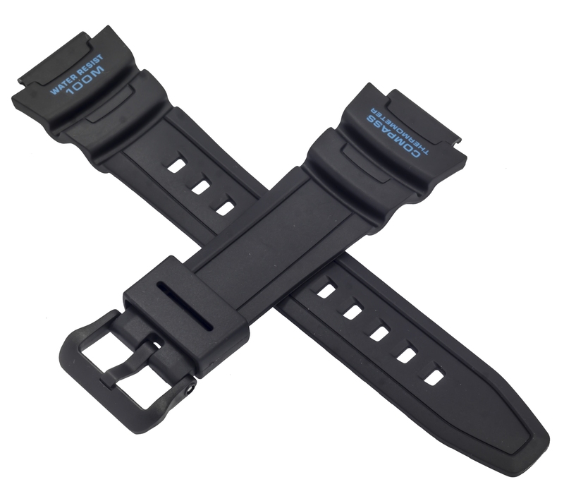 Casio watch strap for black SGW-500H-2BV 10431876