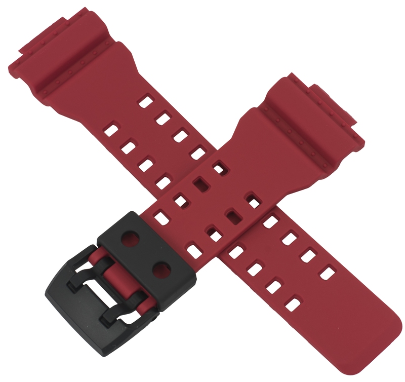 Casio watch strap for red GA-700-4A 10536684