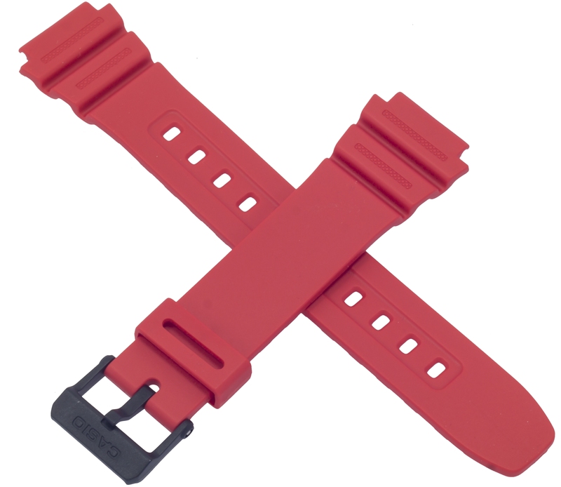 Casio watch strap for red F-108WH-4AH 10365984