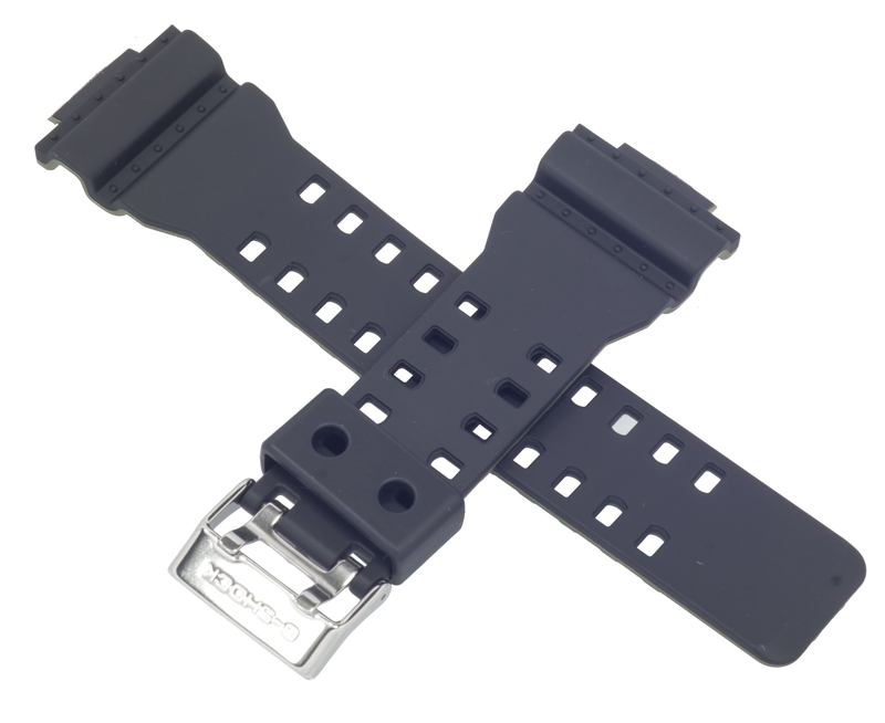 Casio watch strap for black/green GA-100L-1A 10527466