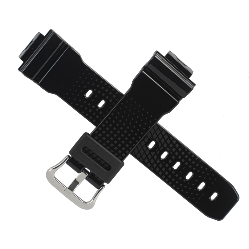 Casio watch strap for gloss black DW-6900NB-1 10382428