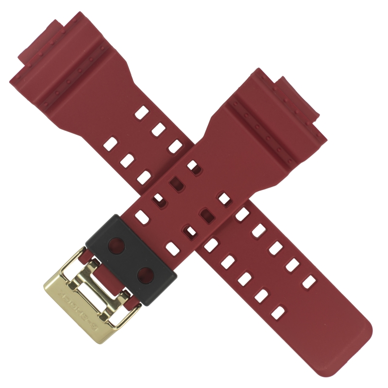 Casio watch strap for red GD-100RF-4W 10414842
